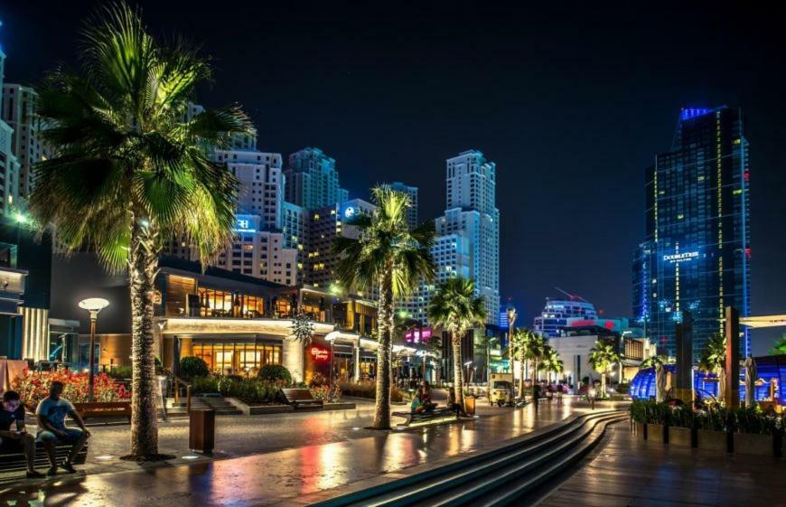 Luxury Casa - Elite Marina 1 Bedroom Apartment - Jbr Beach Dubai Luaran gambar